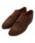 Lloyd Footwear（ロイドフットウェア）の古着「スエード ウィングチップシューズ」｜ブラウン