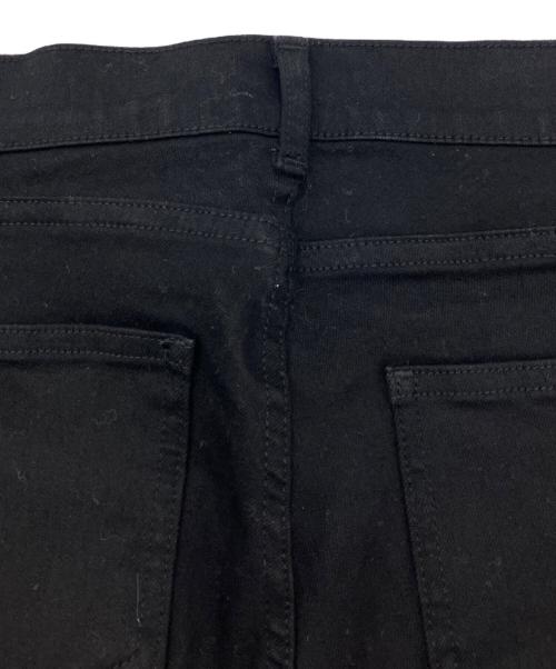 sheller（シェリエ）sheller (シェリエ) GOLD ZIP BLACK DENIM ブラック サイズ:22の古着・服飾アイテム