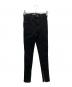 sheller（シェリエ）の古着「GOLD ZIP BLACK DENIM」｜ブラック