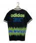 adidas (アディダス) 80S プリントTEE ブラック×グリーン サイズ:L：6000円