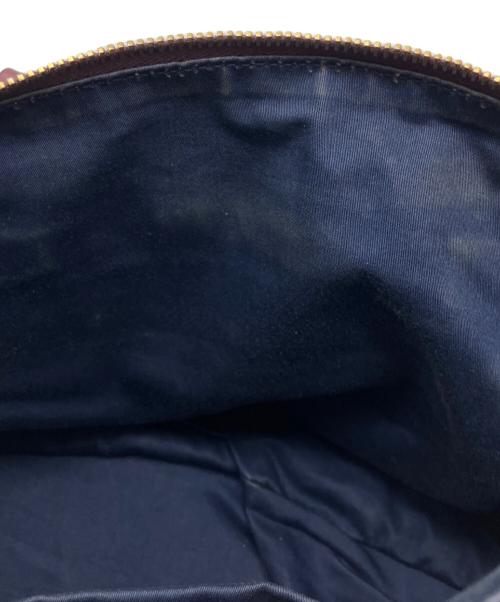 MIU MIU（ミュウミュウ）MIU MIU (ミュウミュウ) レザー スタッズ 2WAYショルダーバッグ パープルの古着・服飾アイテム