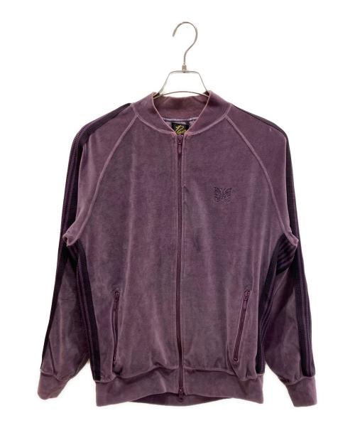 Needles（ニードルズ）Needles (ニードルズ) Velour Track Jacket ベロアトラックジャケット パープル サイズ:Mの古着・服飾アイテム
