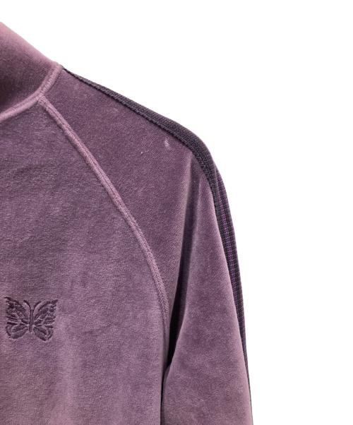 Needles（ニードルズ）Needles (ニードルズ) Velour Track Jacket ベロアトラックジャケット パープル サイズ:Mの古着・服飾アイテム