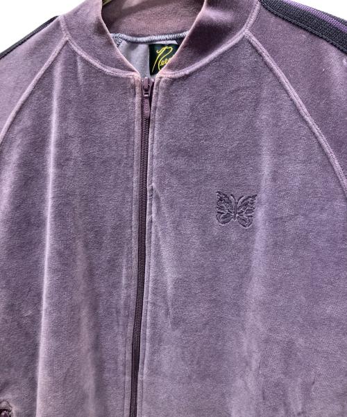 Needles（ニードルズ）Needles (ニードルズ) Velour Track Jacket ベロアトラックジャケット パープル サイズ:Mの古着・服飾アイテム