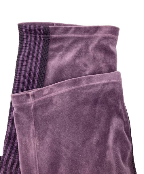 Needles（ニードルズ）Needles (ニードルズ) ベロアトラックパンツ パープル サイズ:Mの古着・服飾アイテム