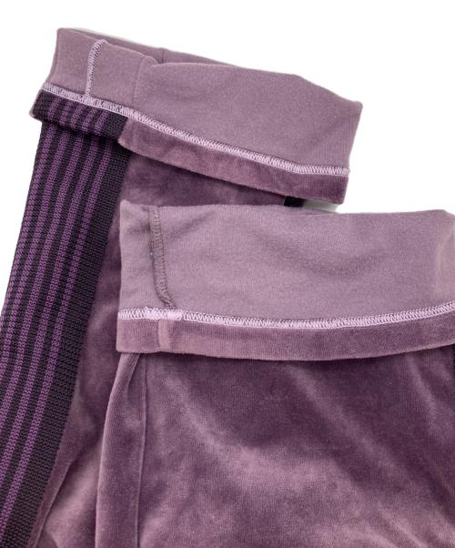 Needles（ニードルズ）Needles (ニードルズ) ベロアトラックパンツ パープル サイズ:Mの古着・服飾アイテム