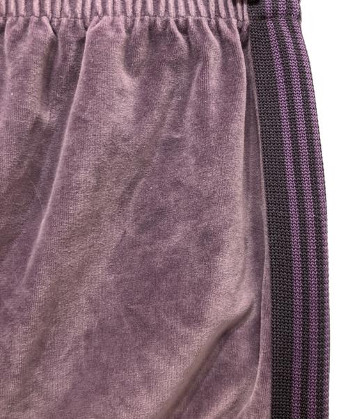 Needles（ニードルズ）Needles (ニードルズ) ベロアトラックパンツ パープル サイズ:Mの古着・服飾アイテム