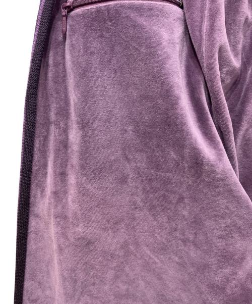 Needles（ニードルズ）Needles (ニードルズ) ベロアトラックパンツ パープル サイズ:Mの古着・服飾アイテム