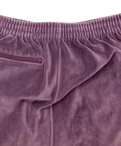 Needles（ニードルズ）Needles (ニードルズ) ベロアトラックパンツ パープル サイズ:Mの古着・服飾アイテム