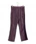Needles（ニードルズ）の古着「ベロアトラックパンツ」｜パープル