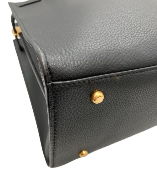 TORY BURCH（トリーバーチ）TORY BURCH (トリーバーチ) 2WAY WALKER SATCHEL トートバッグ ブラックの古着・服飾アイテム