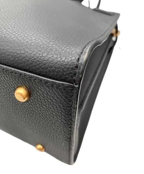 TORY BURCH（トリーバーチ）TORY BURCH (トリーバーチ) 2WAY WALKER SATCHEL トートバッグ ブラックの古着・服飾アイテム