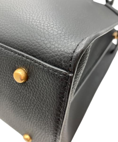 TORY BURCH（トリーバーチ）TORY BURCH (トリーバーチ) 2WAY WALKER SATCHEL トートバッグ ブラックの古着・服飾アイテム