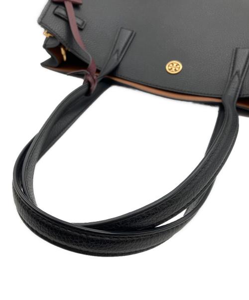 TORY BURCH（トリーバーチ）TORY BURCH (トリーバーチ) 2WAY WALKER SATCHEL トートバッグ ブラックの古着・服飾アイテム