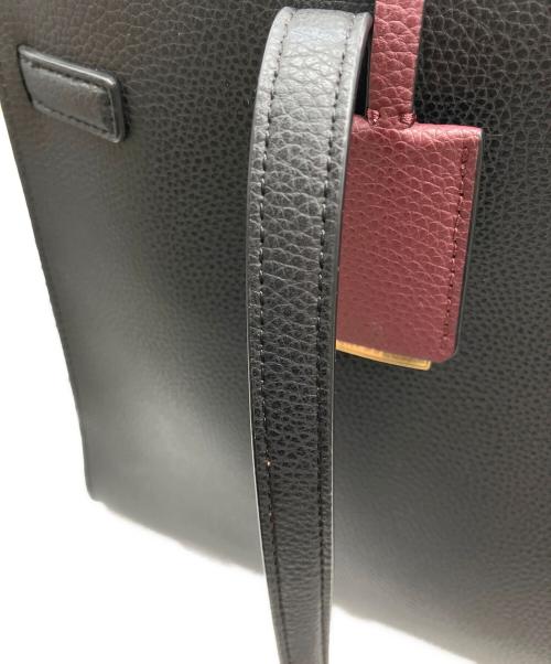 TORY BURCH（トリーバーチ）TORY BURCH (トリーバーチ) 2WAY WALKER SATCHEL トートバッグ ブラックの古着・服飾アイテム