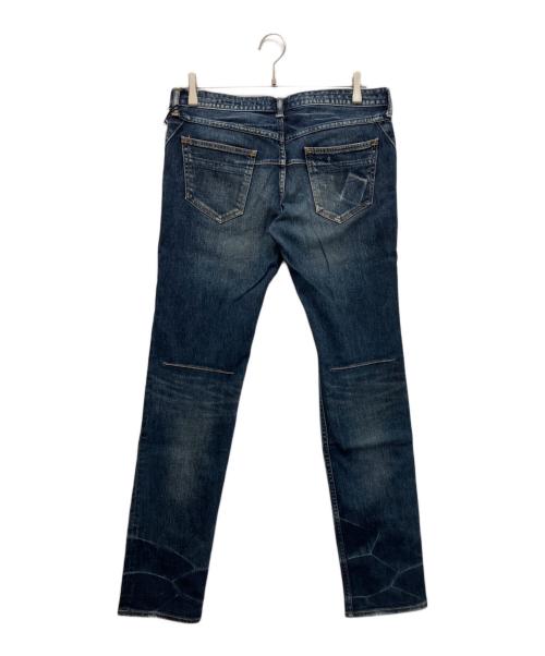 NUMBER (N)INE（ナンバーナイン）NUMBER (N)INE (ナンバーナイン) ダーツ ダメージ加工デニムパンツ サイズ:4の古着・服飾アイテム