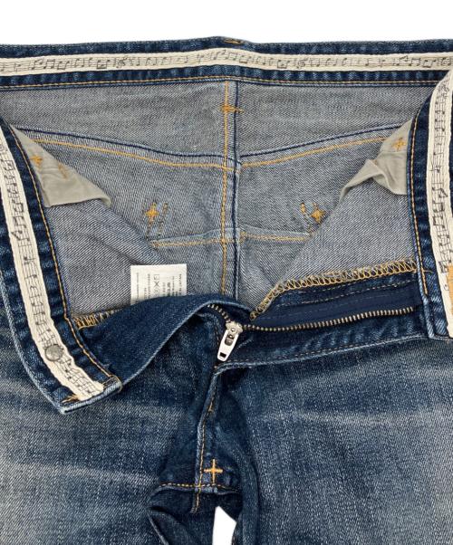 NUMBER (N)INE（ナンバーナイン）NUMBER (N)INE (ナンバーナイン) ダーツ ダメージ加工デニムパンツ サイズ:4の古着・服飾アイテム