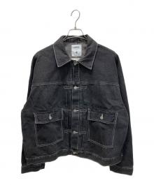 CONVERSE TOKYO（コンバーストウキョウ）の古着「13OZ DENIM JACKET デニムジャケット」｜ブラック
