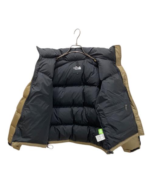 THE NORTH FACE（ザ ノース フェイス）THE NORTH FACE (ザ ノース フェイス) SHORT NUPTSE JACKET ショートヌプシジャケット ベージュ×ブラック サイズ:Lの古着・服飾アイテム