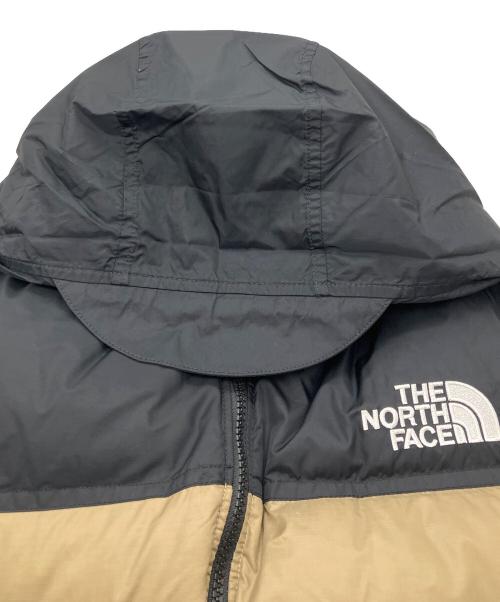 THE NORTH FACE（ザ ノース フェイス）THE NORTH FACE (ザ ノース フェイス) SHORT NUPTSE JACKET ショートヌプシジャケット ベージュ×ブラック サイズ:Lの古着・服飾アイテム