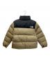 THE NORTH FACE (ザ ノース フェイス) SHORT NUPTSE JACKET ショートヌプシジャケット ベージュ×ブラック サイズ:L：30000円