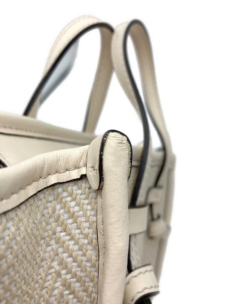 GIANNI CHIARINI（ジャンニ キアリーニ）GIANNI CHIARINI (ジャンニ キアリーニ) MARCELLA ORIGINAL MINI TOTE BAG BS/マルチェッラオリジナルミニトートバッグ ベージュの古着・服飾アイテム