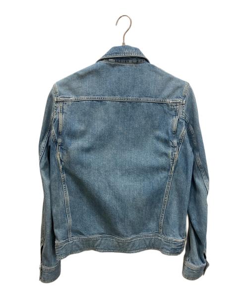 Maison Margiela（メゾンマルジェラ）Maison Margiela (メゾンマルジェラ) 19AW WASHED INDIGOデニムジャケット ブルー サイズ:44の古着・服飾アイテム