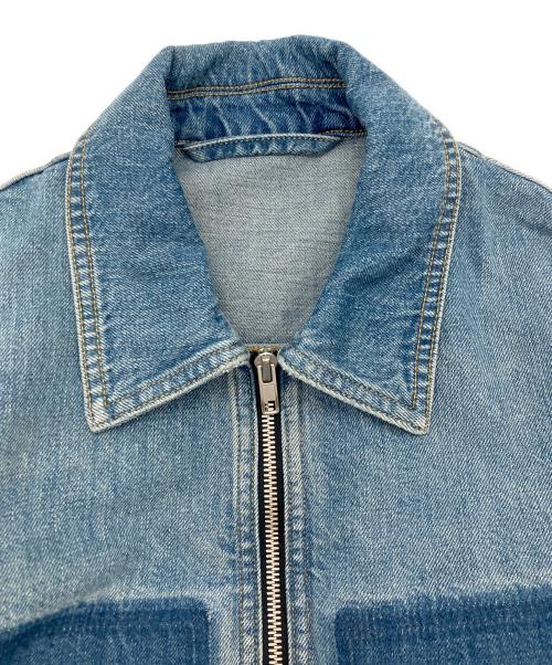 Maison Margiela（メゾンマルジェラ）Maison Margiela (メゾンマルジェラ) 19AW WASHED INDIGOデニムジャケット ブルー サイズ:44の古着・服飾アイテム