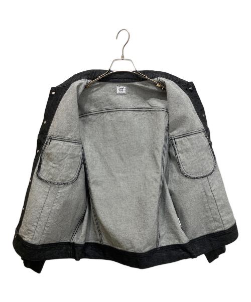 LEE（リー）LEE (リー) URBAN RESEARCH DOORS (アーバンリサーチドアーズ) 別注デニムジャケット 101 JACKET ブラック サイズ:38の古着・服飾アイテム
