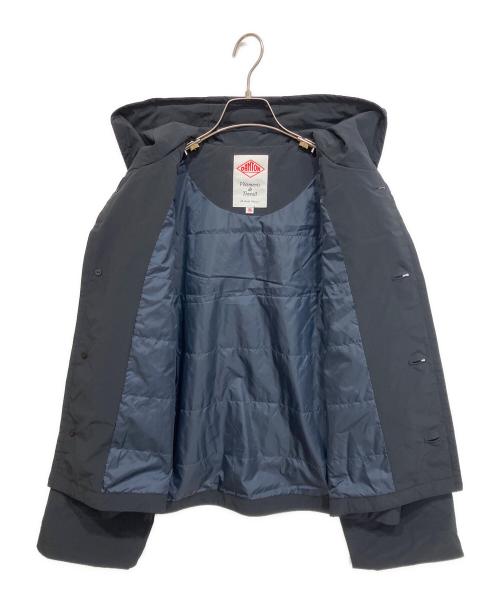 DANTON（ダントン）DANTON (ダントン) インサレーション フード ワイドジャケット ブラック サイズ:36の古着・服飾アイテム