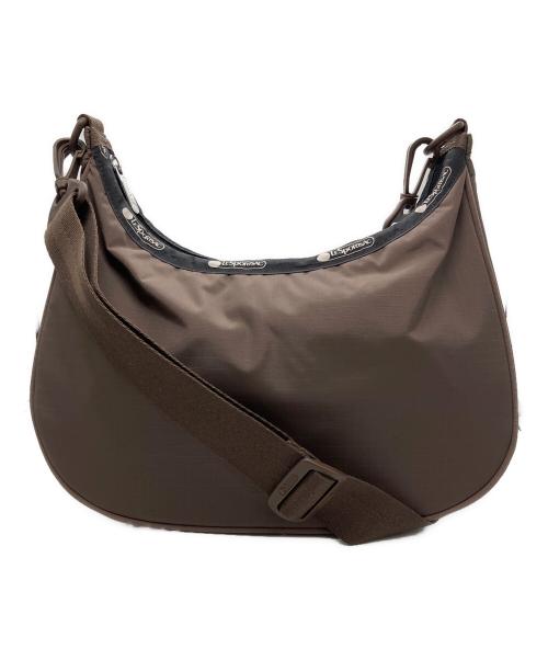LeSportsac（レスポートサック）LeSportsac (レスポートサック) Adam et Rope (アダム エ ロペ) 別注 PH N/S CONV HOBO ショルダーバッグ ブラウンの古着・服飾アイテム