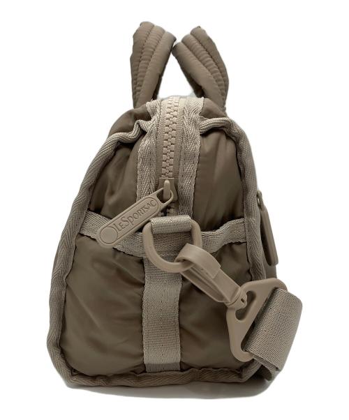 LeSportsac（レスポートサック）LeSportsac (レスポートサック) JOURNAL STANDARD (ジャーナルスタンダード) 別注SHEEN MINI DUFFLE ショルダーバッグ ベージュの古着・服飾アイテム