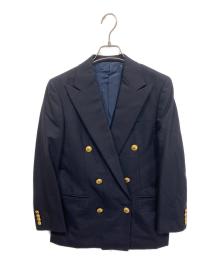 RALPH LAUREN（ラルフローレン）の古着「金釦ウールダブルジャケット」｜ネイビー