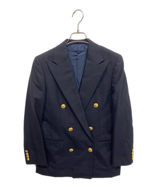 RALPH LAUREN（ラルフローレン）RALPH LAUREN (ラルフローレン) 金釦ウールダブルジャケット ネイビー サイズ:size9の古着・服飾アイテム