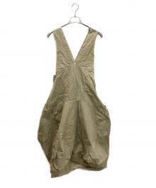 KAPITAL（キャピタル）の古着「リップストップ アーミーコクーンワンピース」｜ベージュ