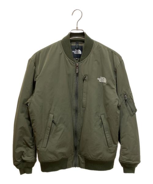 THE NORTH FACE（ザ ノース フェイス）THE NORTH FACE (ザ ノース フェイス) Insulation Bomber Jacket ボンバージャケット オリーブ サイズ:Mの古着・服飾アイテム