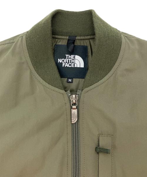 THE NORTH FACE（ザ ノース フェイス）THE NORTH FACE (ザ ノース フェイス) Insulation Bomber Jacket ボンバージャケット オリーブ サイズ:Mの古着・服飾アイテム