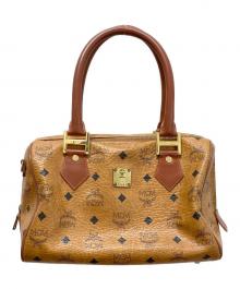 MCM（エムシーエム）の古着「ボストンバッグ」｜ブラウン