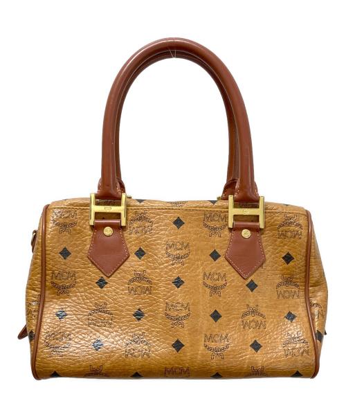 MCM（エムシーエム）MCM (エムシーエム) ボストンバッグ ブラウンの古着・服飾アイテム