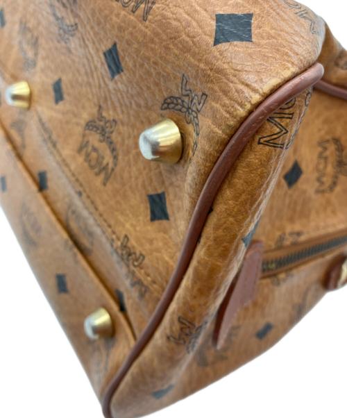 MCM（エムシーエム）MCM (エムシーエム) ボストンバッグ ブラウンの古着・服飾アイテム