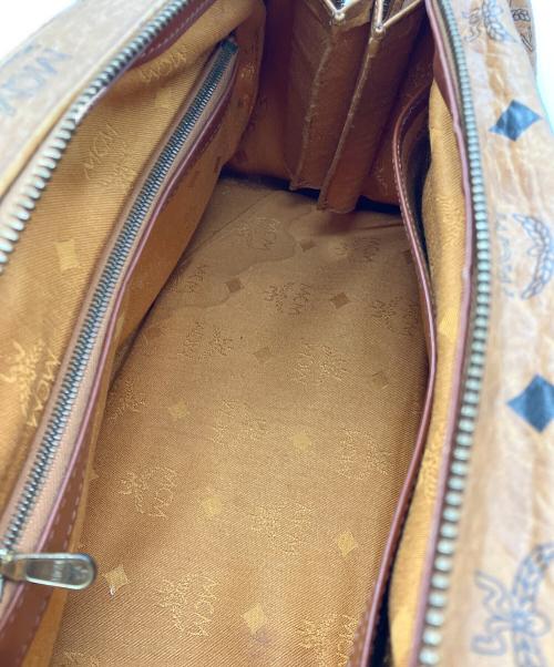 MCM（エムシーエム）MCM (エムシーエム) ボストンバッグ ブラウンの古着・服飾アイテム