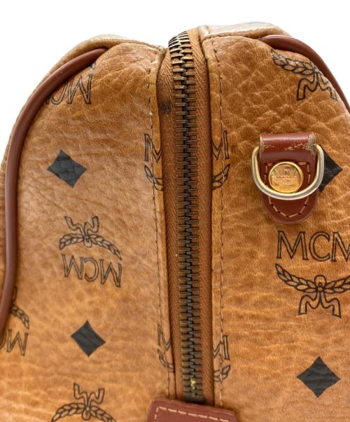 MCM（エムシーエム）MCM (エムシーエム) ボストンバッグ ブラウンの古着・服飾アイテム