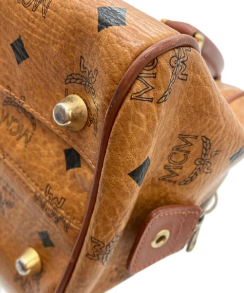 MCM（エムシーエム）MCM (エムシーエム) ボストンバッグ ブラウンの古着・服飾アイテム