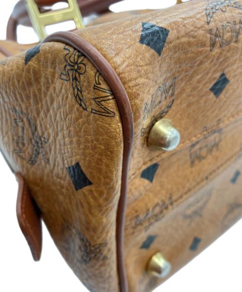 MCM（エムシーエム）MCM (エムシーエム) ボストンバッグ ブラウンの古着・服飾アイテム