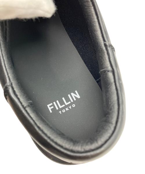 FILLIN（フィルイン）FILLIN (フィルイン) LUCENT 厚底ローカットスニーカー ブラック サイズ:26の古着・服飾アイテム