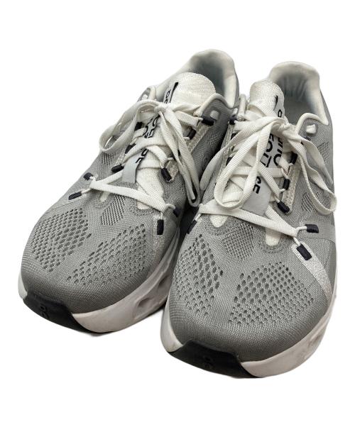 on（オン）on (オン) Cloudeclipse M Alloy スニーカー ホワイト×グレー サイズ:26.5の古着・服飾アイテム