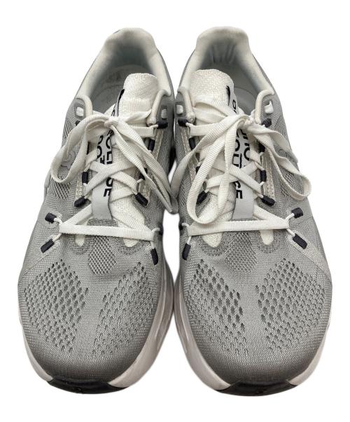 on（オン）on (オン) Cloudeclipse M Alloy スニーカー ホワイト×グレー サイズ:26.5の古着・服飾アイテム