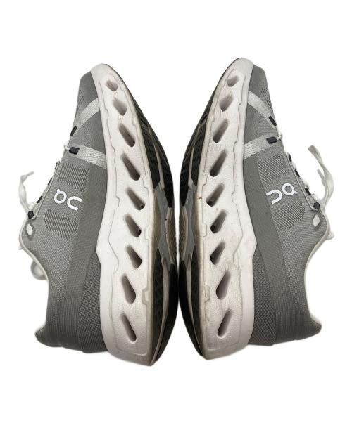 on（オン）on (オン) Cloudeclipse M Alloy スニーカー ホワイト×グレー サイズ:26.5の古着・服飾アイテム