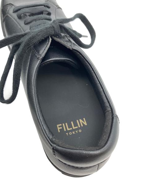 FILLIN（フィルイン）FILLIN (フィルイン) CLASSIC 厚底ローカットスニーカー ブラック サイズ:26の古着・服飾アイテム