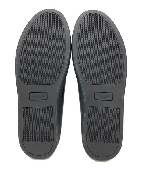 FILLIN（フィルイン）FILLIN (フィルイン) CLASSIC 厚底ローカットスニーカー ブラック サイズ:26の古着・服飾アイテム